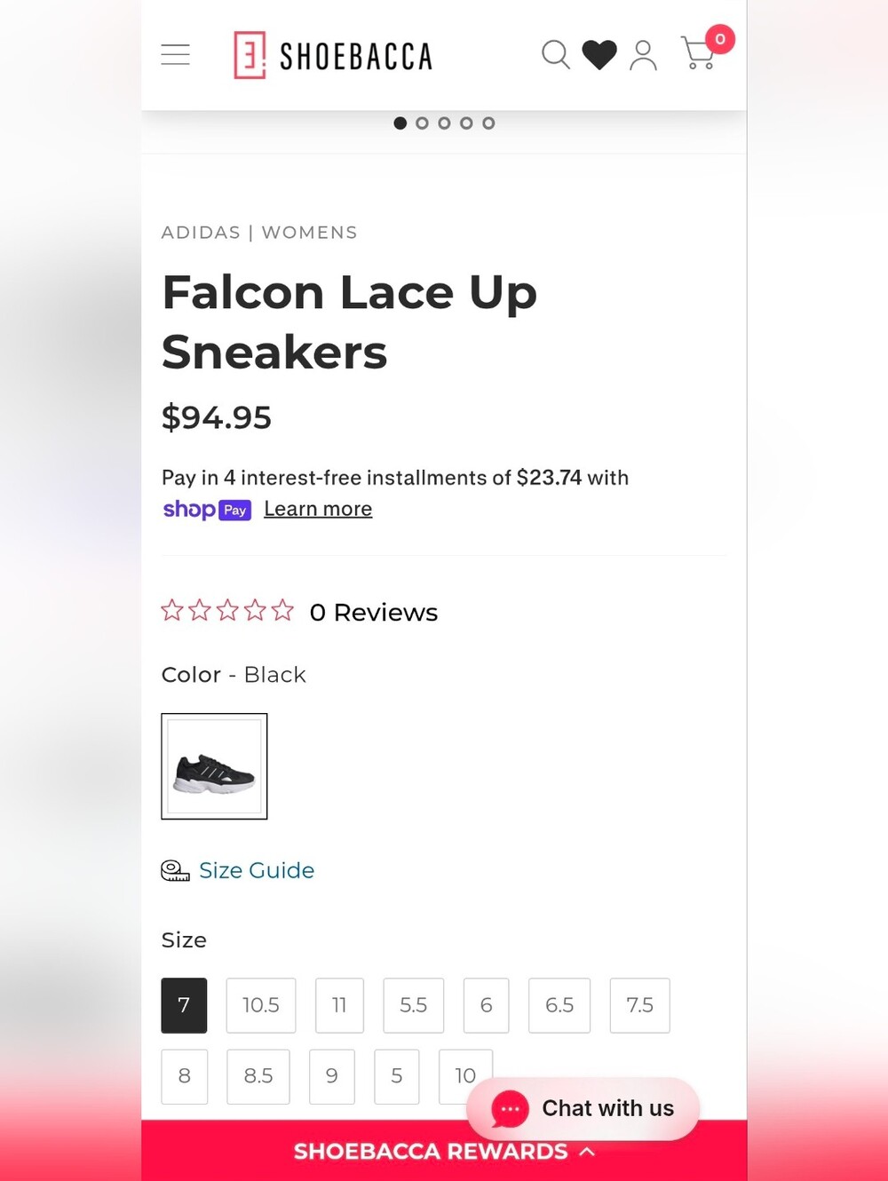 Women's ADIDAS Falcon Sneakers - Picture 6 of 17